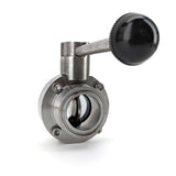 2" Stainless Steel Tri Clamp butterfly valve