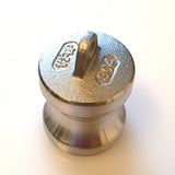 1/2 Inch Camlock Coupling Type Dust Cap - 15mm