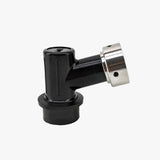 Ball Lock Disconnect (Black/Liquid) - with Integrated Tap Shank and Collar