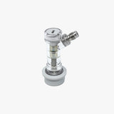 Ball lock disconnect Gas in MFL with CHECK VALVE