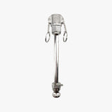 BrewZilla - Recirculation arm Extension (Stainless steel) Male to Female Camlock