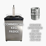 Commercial Keg Fridge - Kegland Series X.1 - 1x Flow Control Tap