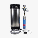 Mobile corny keg sodastream kit