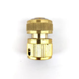 Brass Female Garden Hose Connector x 12mm - 1/2'' Grip Hose Connector