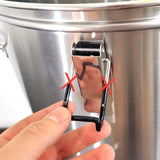BrewZilla + DigiBoil S.S Adjustable Lid Clamps - Short (4pcs/set)