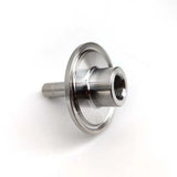 Carbonation Stone Adapter 2 Inch clamp x 1/4' thread x 9.5mm duotight barb