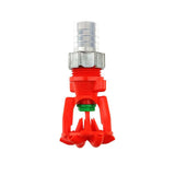 Low Volume CIP Spinning Spray Rotor (stainless swivel nut and barb)
