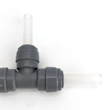 Rigid Plastic Joiner 6mm ID x 8mm OD (5/16) x 50mm Long - bag of 10