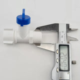 RO Filter System Diverter Valve duotight 6.35mm (1/4') + Male & Female Faucet Adapter