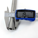 Stainless steel Helix Coil 1m with Tee