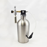 Growler dispense fitting