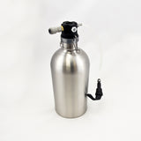 Growler dispense fitting