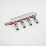 CO2 Gas manifold with MFL / John guest push fits
