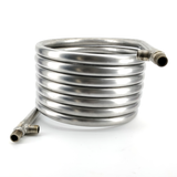Coolossus - Passivated Stainless Steel Counter Flow Chiller Heat Exchanger