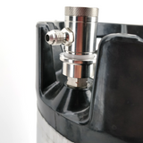Machined Stainless Steel Ball Lock Disconnect MFL - GAS