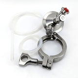 Ball Lock Tapping Head to 2 Inch Tri-Clover (Commercial Keg Adaptor)