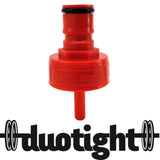 Red Ball Lock Plastic Carbonation Cap x 6.35mm duotight