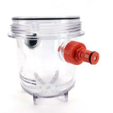 YELLOW Ball Lock Plastic Carbonation Cap x 6.35mm duotight