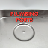 Punched KegLand Stainless Steel Counter Top Drip Tray (50cm)