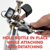 KegLand Mini 360 Core Actuator Regulator - Sodastream & 16g Bulb Compatible
