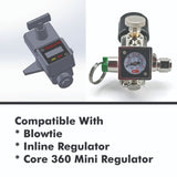 Digital Illuminated Mini Gauge / Dial 0-90psi