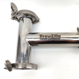 BrewZilla 2" Tri-Clover Steam Condenser Set