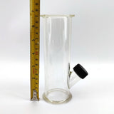 2" Tri-Clover - Hop Bong - Sight Glass with Black Bottle Cap
