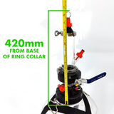 FermZilla Tri-Conical - 2 Inch x 2 Inch Tri-Clover Butterfly Valve