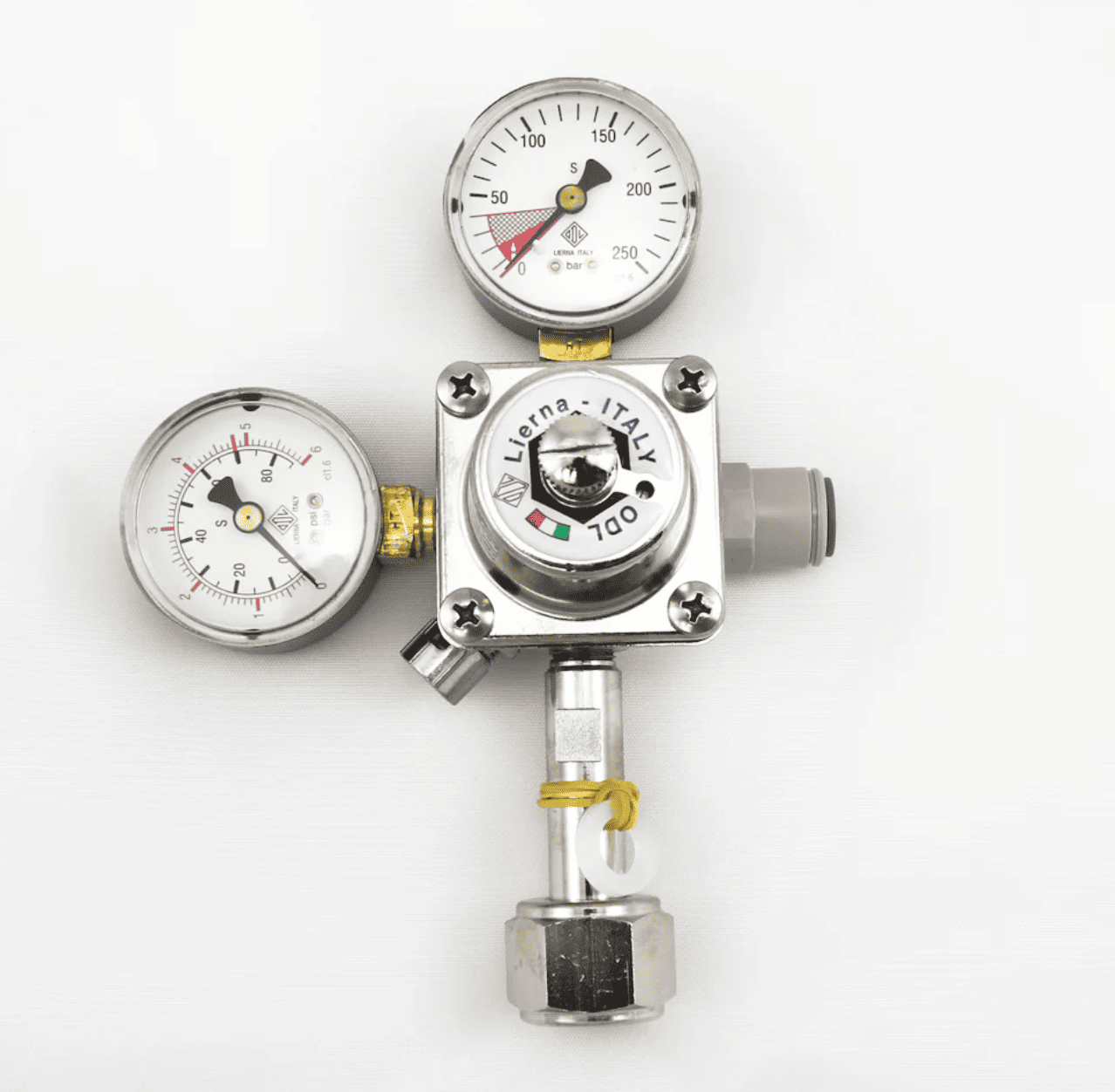 Silver Beer Gas Regulator