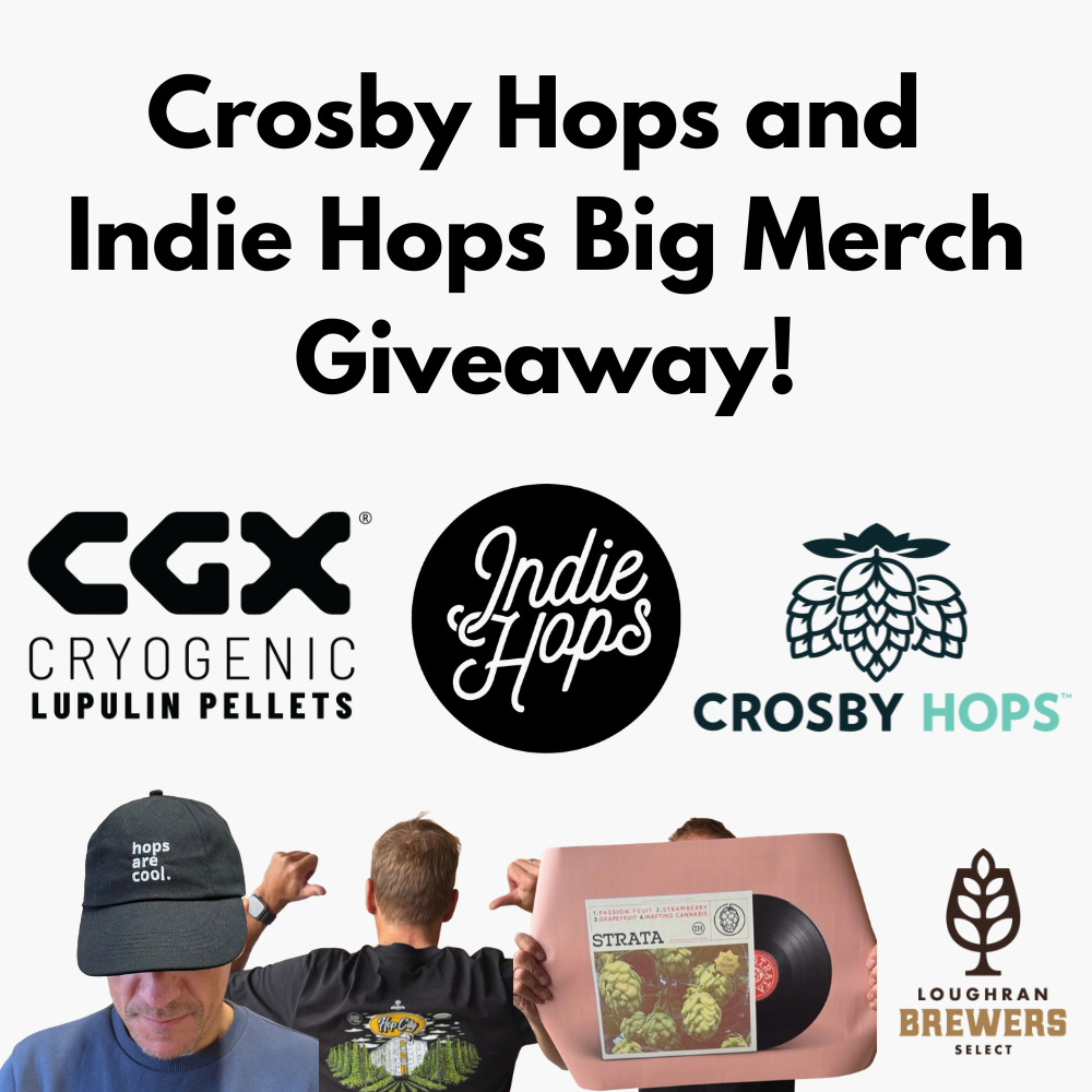 Crosby Hops and Indie Hops Big Merch Giveaway!