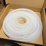 Platinum Cured Silicone Tubing 16mm ID x 25mm OD (per metre)