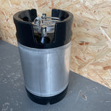 Shop soiled with stuck post, Kegland 9.5L Ball Lock Corny Keg (Read description)