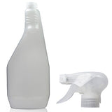 Trigger Bottles HDPE Plastic Natural - 750ml