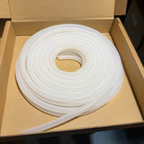 Platinum Cured Silicone Tubing 12mm ID x 21mm OD (per metre)
