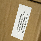 Platinum Cured Silicone Tubing 12mm ID x 21mm OD (per metre)