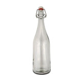 HS 750ml Clear Swing Top Bottles with Closures