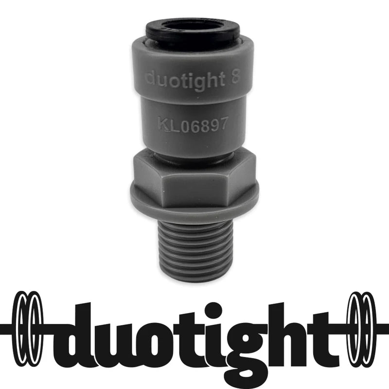 duotight – 8mm (5/16”) Female x 1/4 Inch BSP Male Thread (With Seated ...
