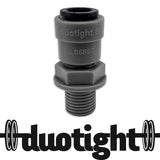 duotight – 8mm (5/16”) Female x 1/4 Inch BSP Male Thread (With Seated O-Ring)