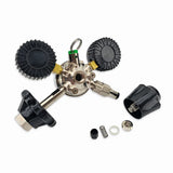 Original Design Soda Stream Kegland MK5 CO2 Regulator - Tool-Free - Dual Gauge (4.5bar PRV & 65psi Gauge)