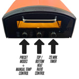 PREORDER! SALE! HIZO NEO - E13 Electric Pizza Oven - Valencia Orange
