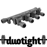 8mm (5/16) duotight x 4 Way Manifold with Check Valves & Isolation Valves