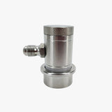 Machined Stainless Steel Ball Lock Disconnect MFL - GAS