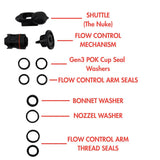 NukaTap - Flow Control Gen3 Seal Kit (Suits NukaTap FC G2)