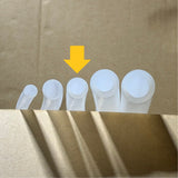 Platinum Cured Silicone Tubing 9.5mm ID x 16mm OD (per metre)