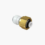 Pair of John Guest 1/2" BSP - 3/8" push fit Keg Coupler Adaptors