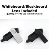 Bishop Tap Handle for Recipe Kits (Clear Lense for Paper, Blackboard Sticker, Whiteboard Sticker)