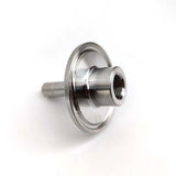 Carbonation Stone Adapter 1.5 Inch clamp x 1/4' thread x 9.5mm duotight barb