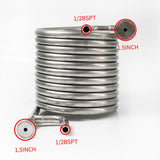 Coolossus Gen2.1 - Passivated Stainless Steel Counterflow Chiller - Tri Clamp