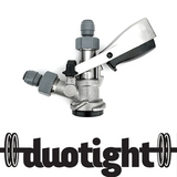 D-Type Keg Coupler S.S (includes 2 x Duotight 8mm 5/6" fittings)