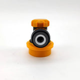 duotight 6.35mm (1/4inch) x Ball Lock Disconnect - (Black + Yellow Liquid)